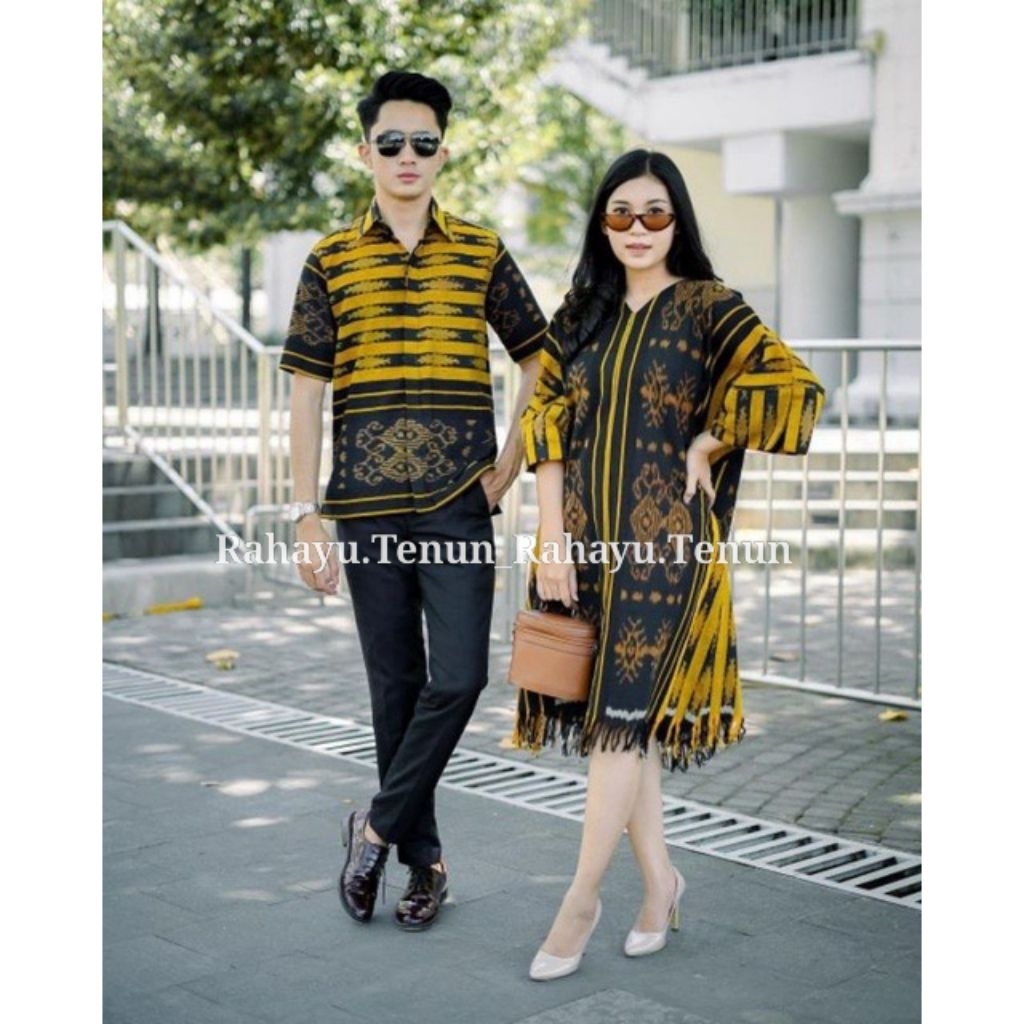 SET COUPLE ANNUM DRESS BAJU KELUARGA PAKAIAN PRIA WANITA PREWEDDING KONDANGAN SATU SET KELUAGA PAKAI