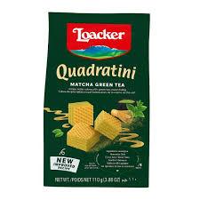 [SDW] pekanbaru/110 Gram Loacker Quadratini Matcha Green Tea