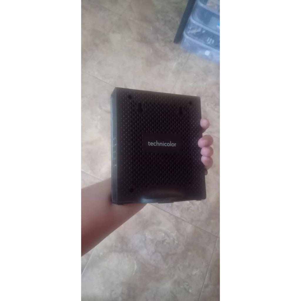 Router Wifi modem technicolor CWA0101 CM LAN ONLINE US DS POWER technicolor CWA0101 CM