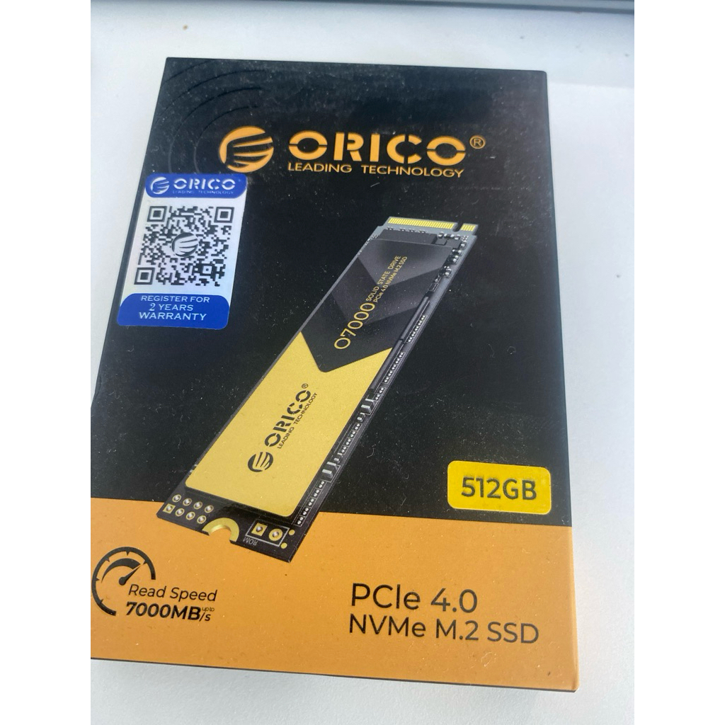 Memori SSD Orico 512GB V500 M.2 Nvme 2280 Troodon Series