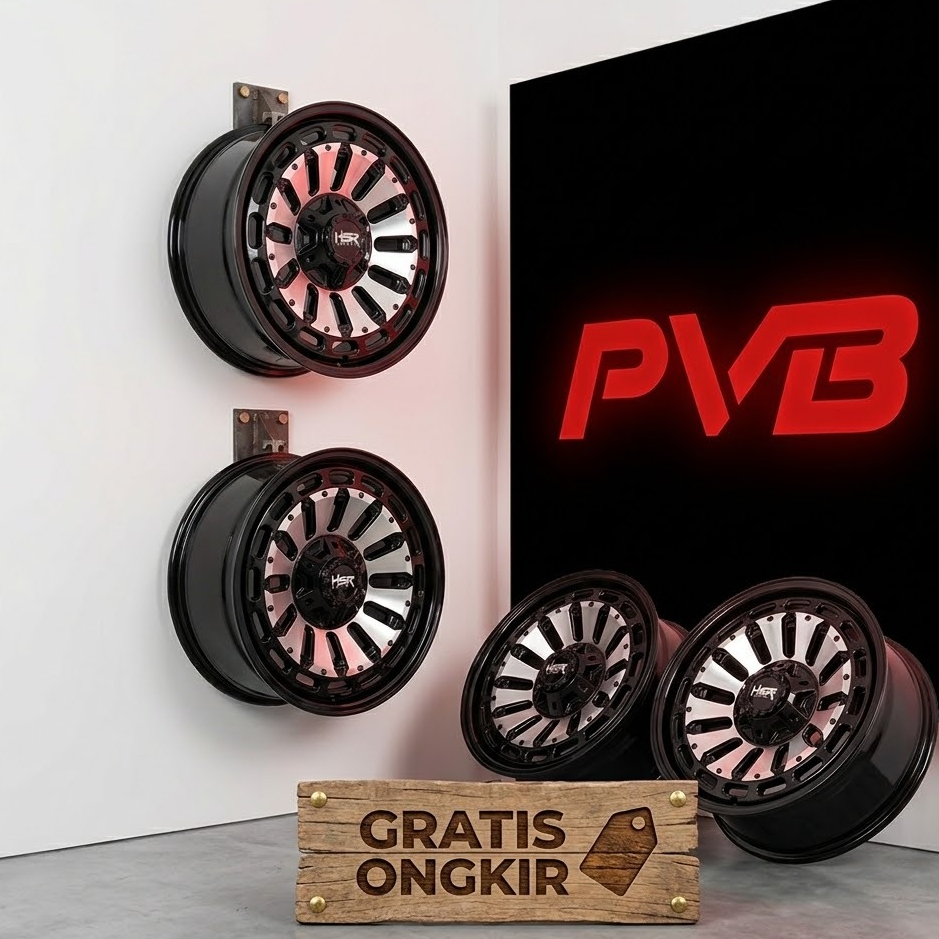 VELG MOBIL SEMI OFFROAD RING 18 OUTLANDER XTRAIL WRANGLER HSR MYTH07 R18 L8 PCD5X114,3/5X127 ET30