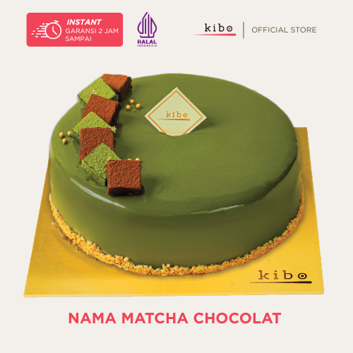 KIBO Nama Matcha Chocolat Cake - Kue Ulang Tahun