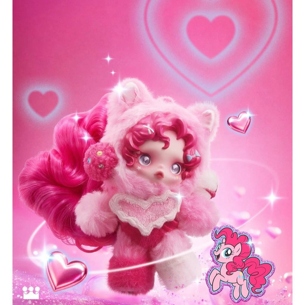 Skullpanda x My Little Pony (pinkie pie)