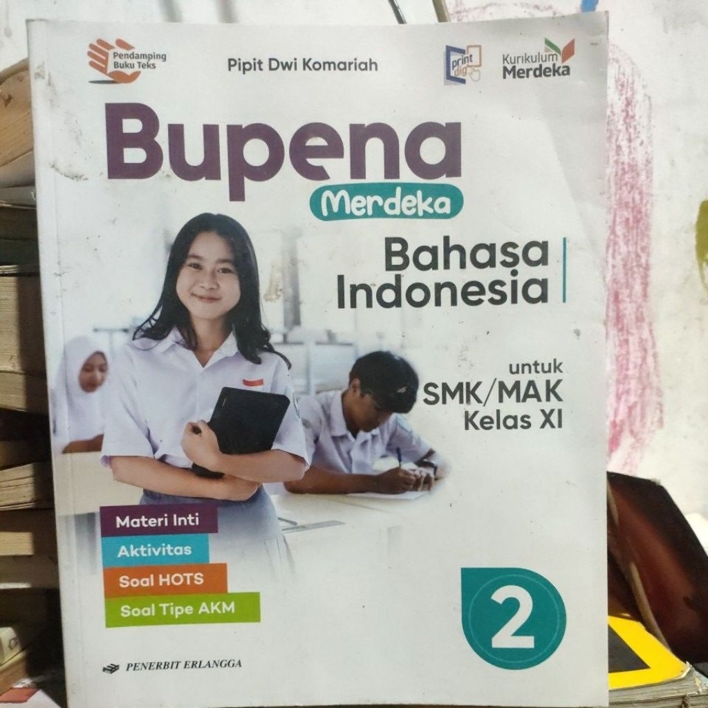 bupena merdeka bahasa Indonesia kelas 2 smk kurikulum merdeka