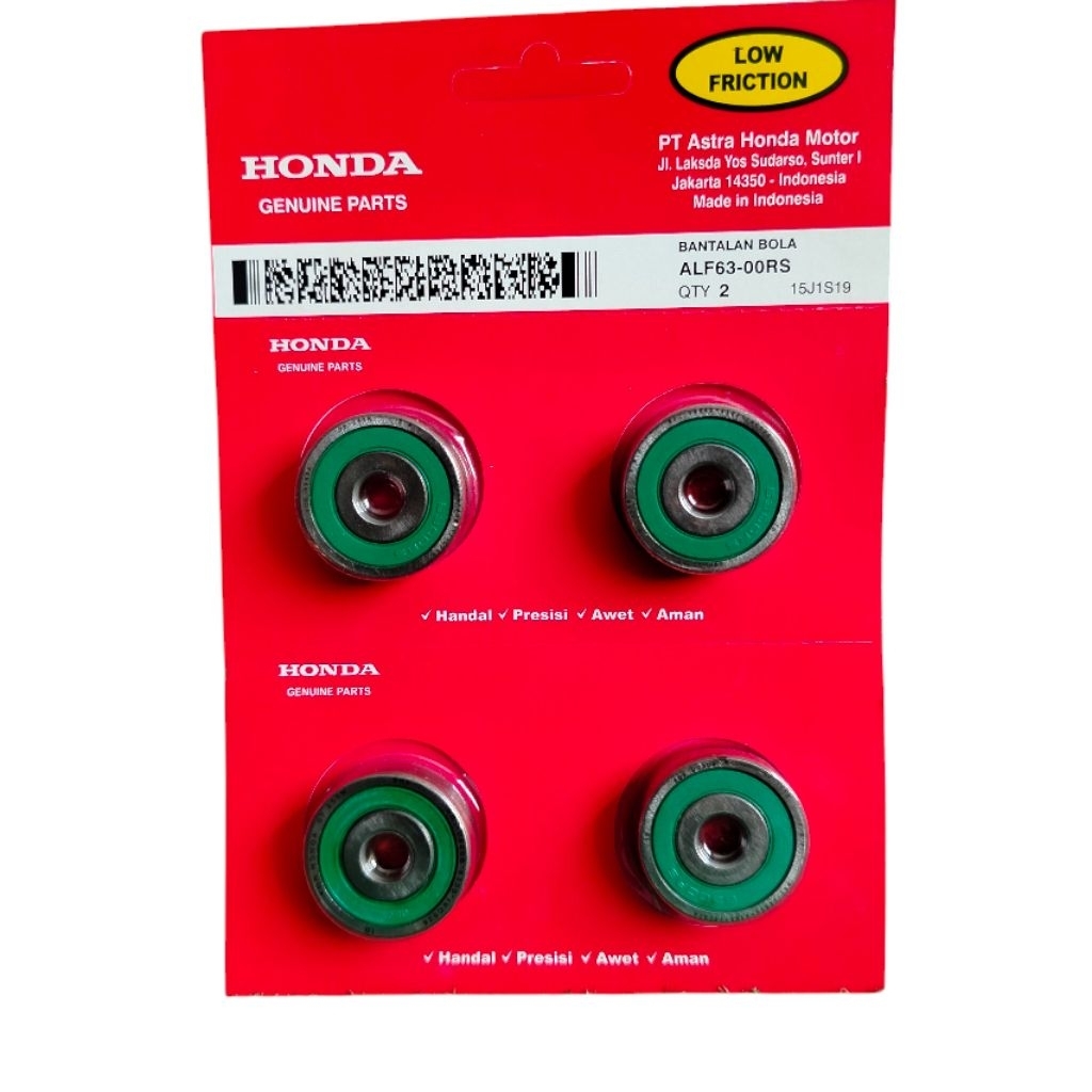 Roda Depan Mio Laher Roda Laher 6300 Bearing Roda Depan Mio Bearing Roda Motor ( ALF63-00RS )