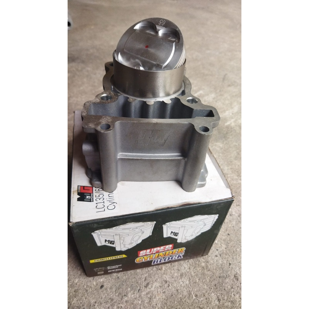 Blok mx MG casting 65mm set piston set gasket