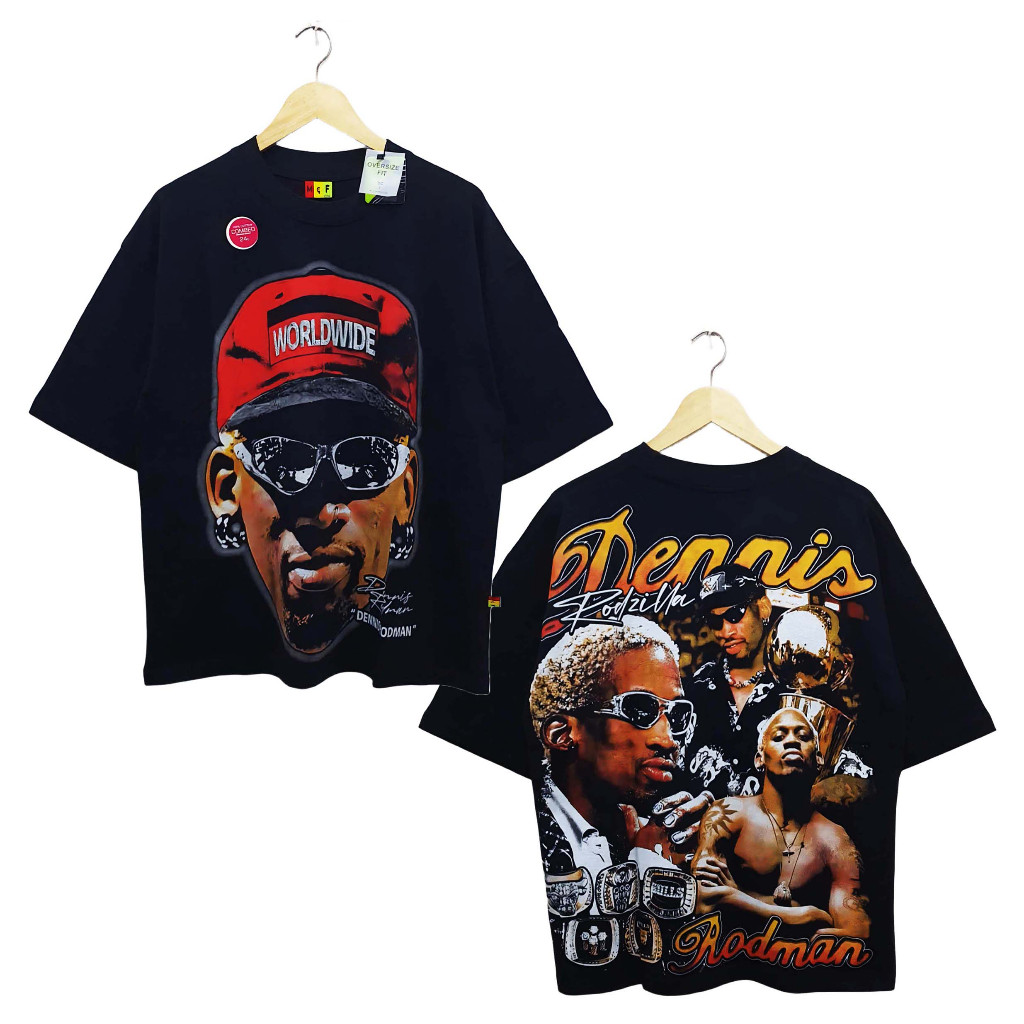 T-SHIRT BASKETBALL / DENNIS RODMAN / OVERSIZE