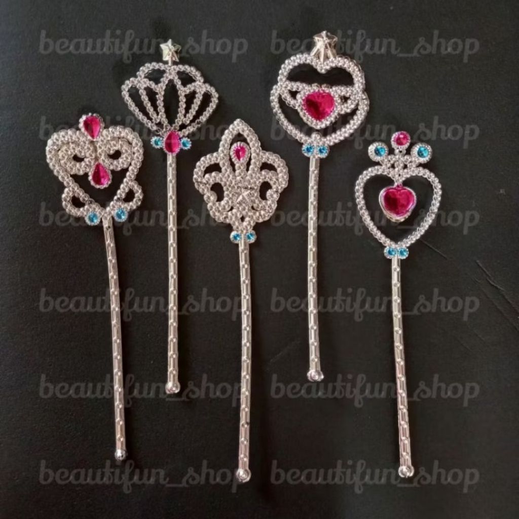 Tongkat peri mainan tongkat peri kecil anak perempuan aksesoris tongkat peri princess mainan anak pe