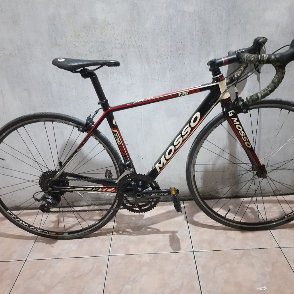 sepeda balap roadbike mosso 735 tca size xs 46 sora mix