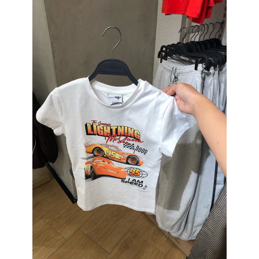 Jastip Bershka Tshirt Kaos Mcqueen