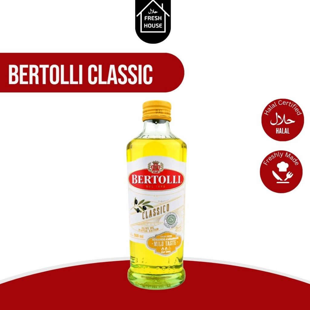 BERTOLLI CLASSIC OLIVE OIL / BERTOLLI EXTRA VIRGIN OLIVE OIL / 100 ML