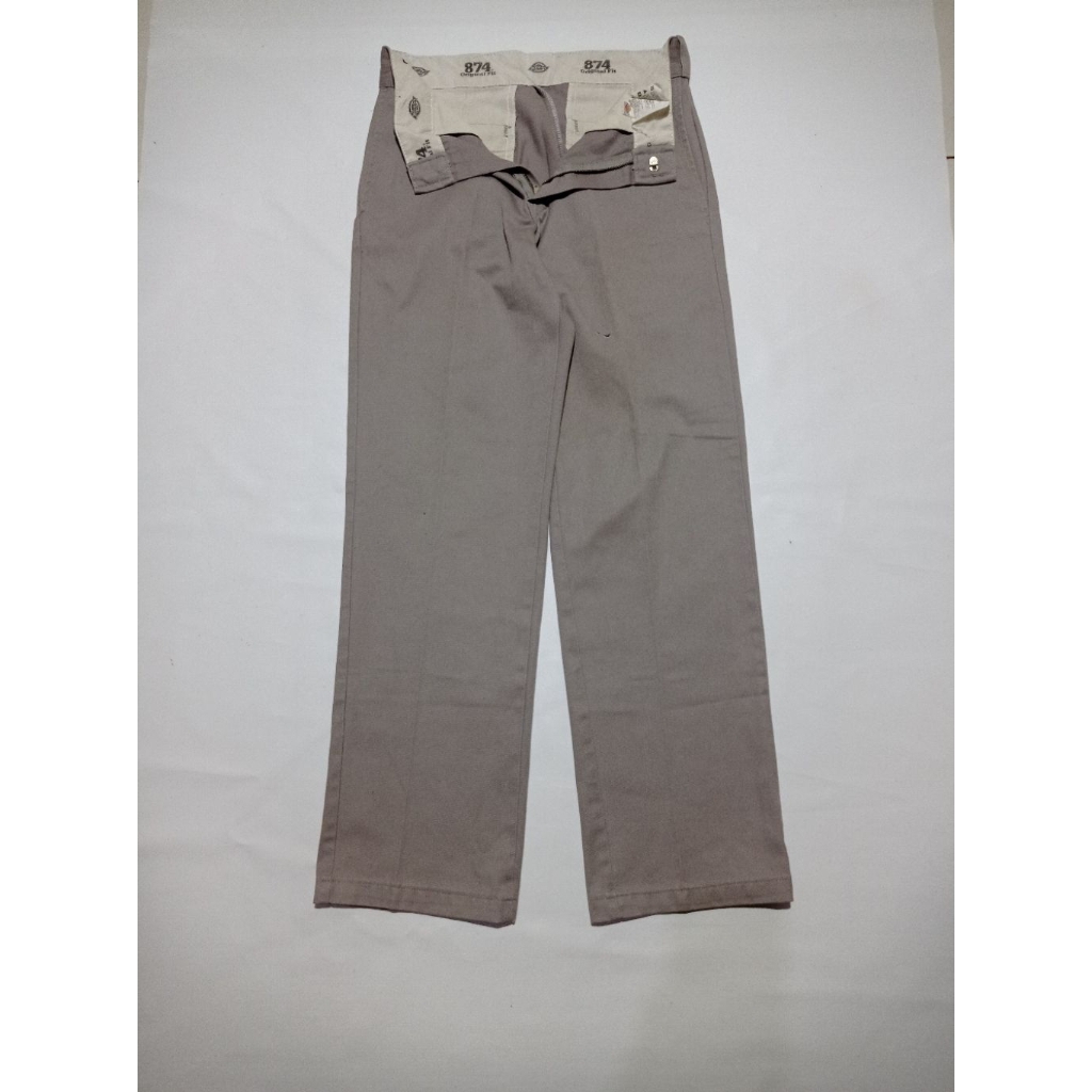Celana Dickies 874 Original Fit Silver Size 30×30 Second Brand Dickies