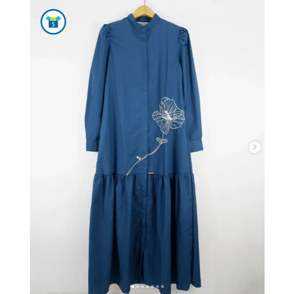 LAVATERA Zysku Xena DRESS Wanita Lengan Panjang GAMIS BUSUI FRIENDLY