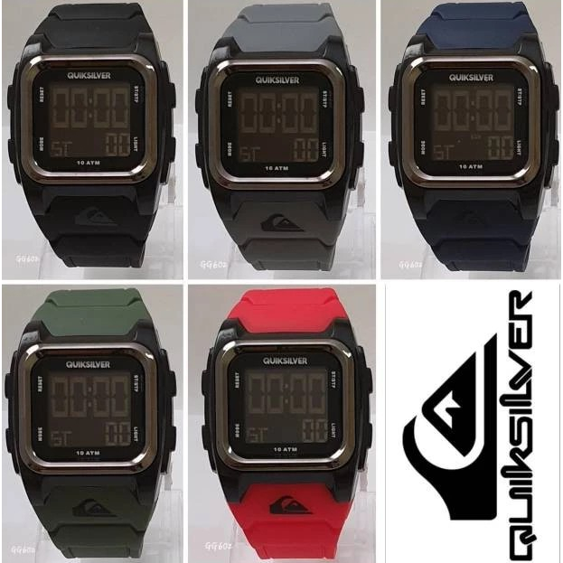 Jam Tangan Pria QUIKSILVER Digital Segi/kotak