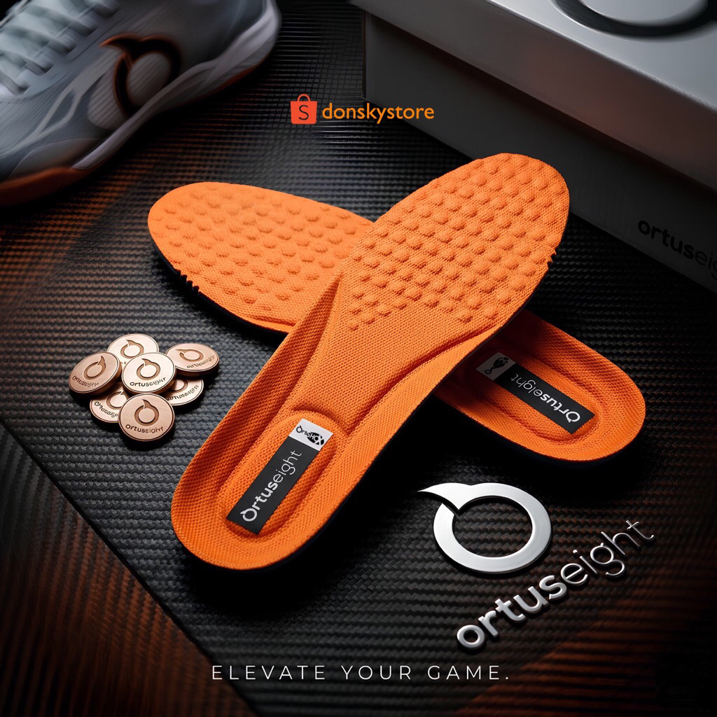 INSOLE ORTSHOX / Alas Sepatu Futsal Sepatu Bola Sepatu Olahraga OrtShox [ ortuseight ] Tebal Empuk N
