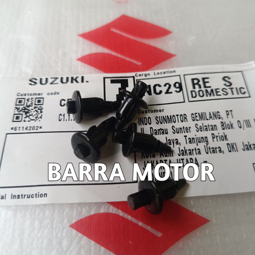 Baut Klip Kancing Suzuki Original