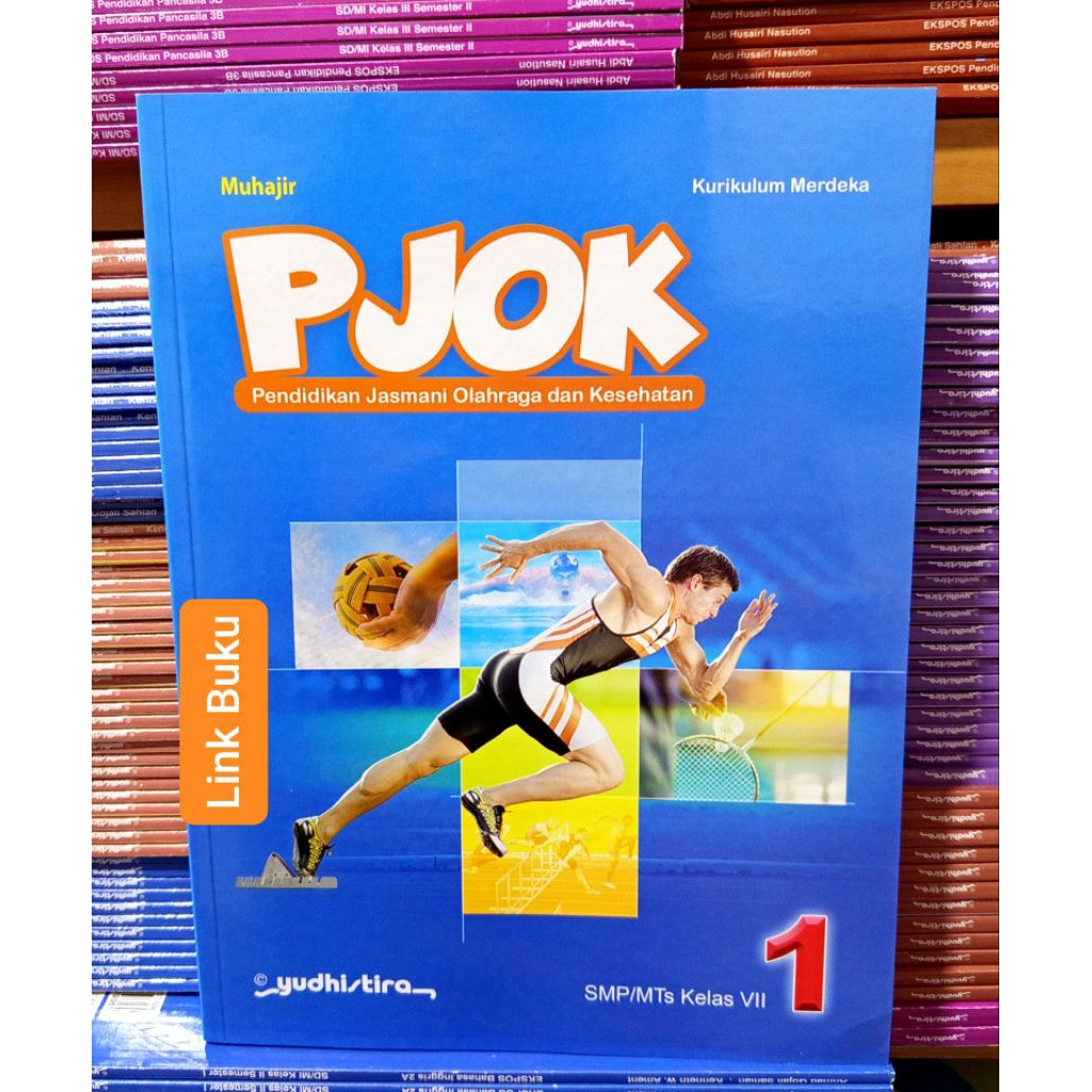 Buku PJOK Kelas 7 SMP Kurikulum Merdeka Yudhistira