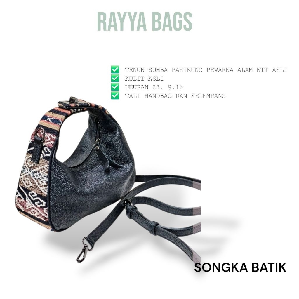 TAS TENUN NTT ETNIK KULIT ASLI RAYYA