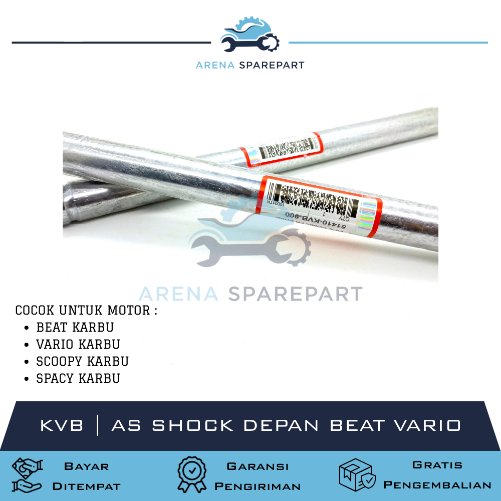KVB AS SHOCK DEPAN BEAT KARBU / VARIO KARBU / SCOOPY SPACY KARBU / AS SHOK DEPAN BEAT KARBU / SHOCKB