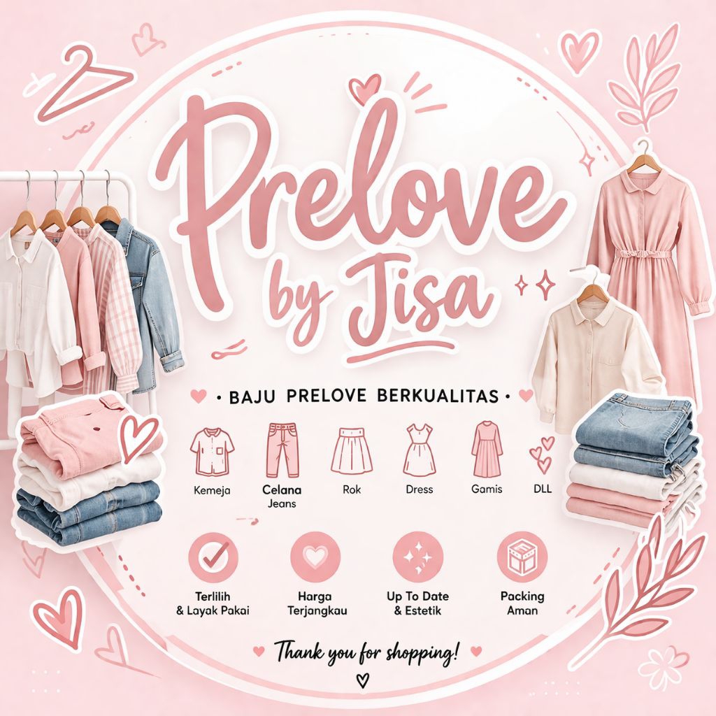 JISA.ID | SALE SERBA 5 RIBU | PRELOVE Serba 5 Ribu | Baju Prelove Murah Gratis Ongkir