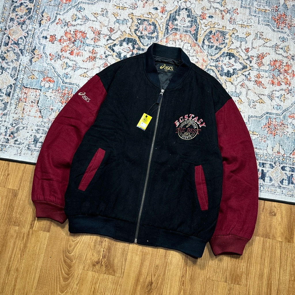 ASICS VINTAGE VARSITY WOOL JACKET SECOND