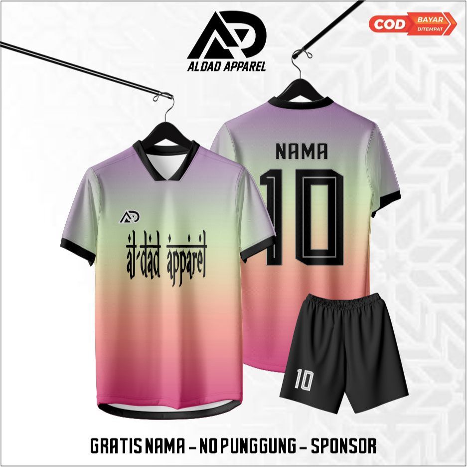 ersey Futsal printing jjJersey bola baju bola baju futsal printing gratis nama nomor pungung, Bisa s