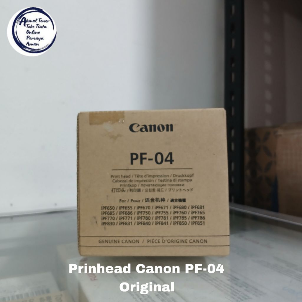 Printhead Canon PF-04 Untuk Plotter Canon IPF Series 650/655/680/771 Original