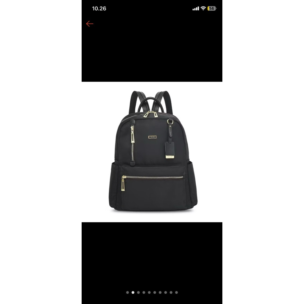 Enji Backpack Black