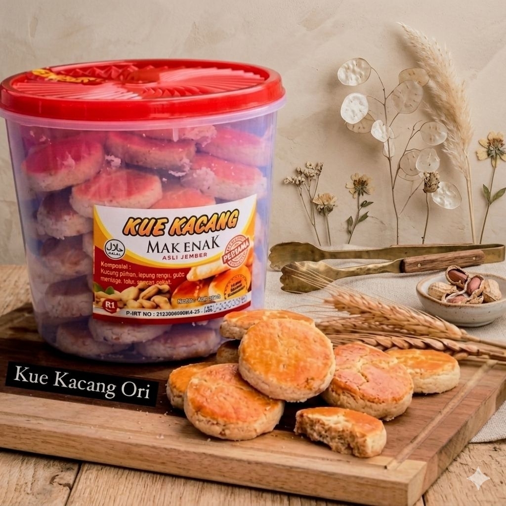 Kue kacang jadul Jember kue kering cookies