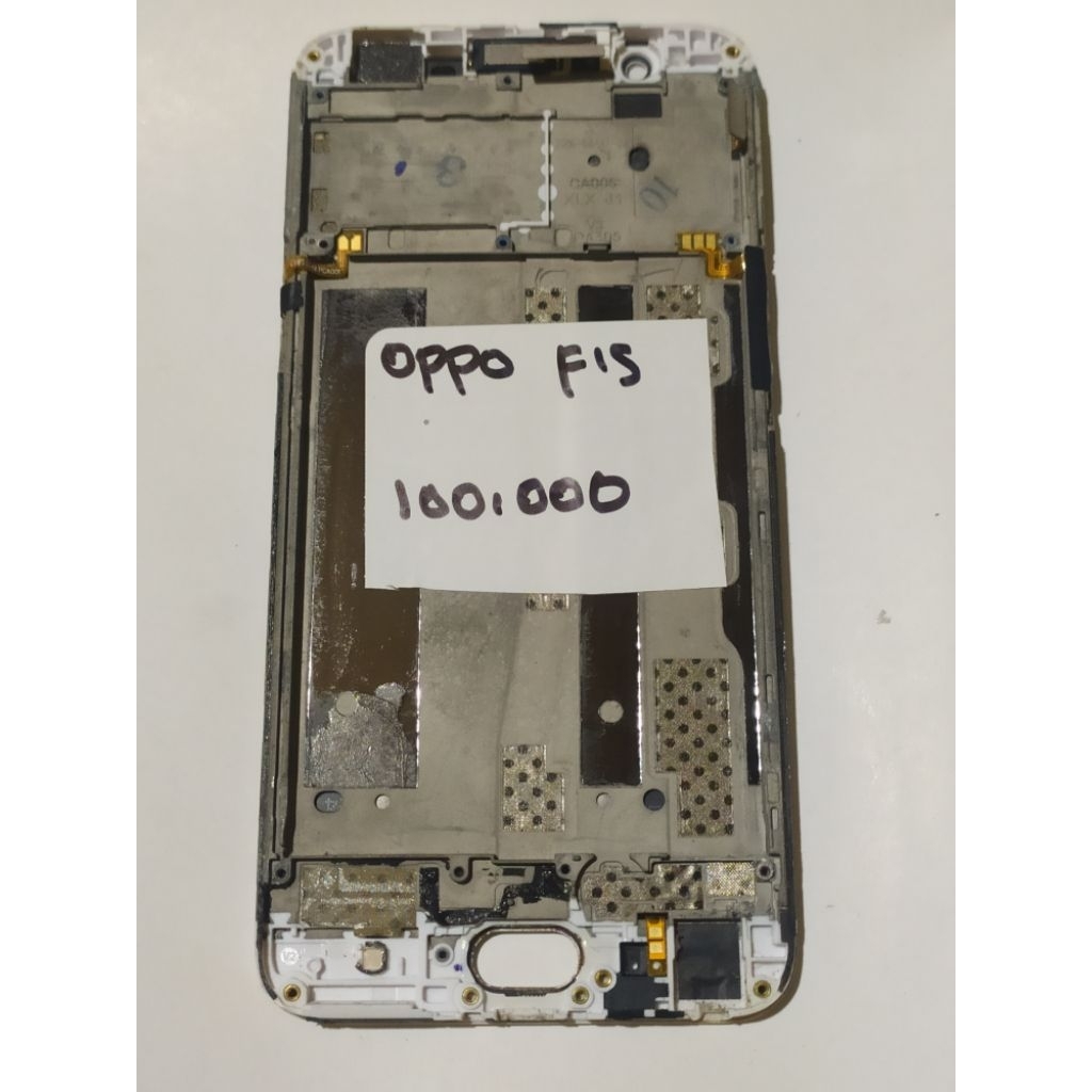 lcd + frame Oppo f1s second original cabutan