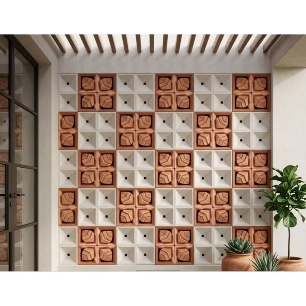 ROSTER BETON MINIMALIS, loster beton minimalis, ventilasi udara, lubang angin, roster nako 20x20, ro
