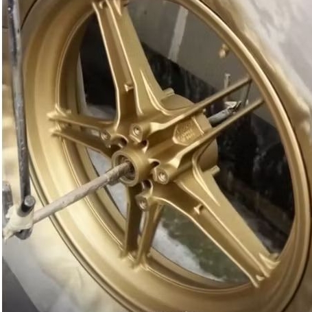 CAT PU WARNA SILVER GOLD VELK | CAT MOTOR | CAT MOBIL | CAT AUTOGLOW | CAT AUTOMOTIF |