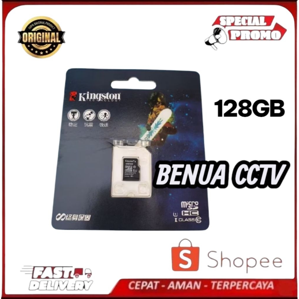 Original Memory Card 128gb Kingston Technology Memory Card Class 10