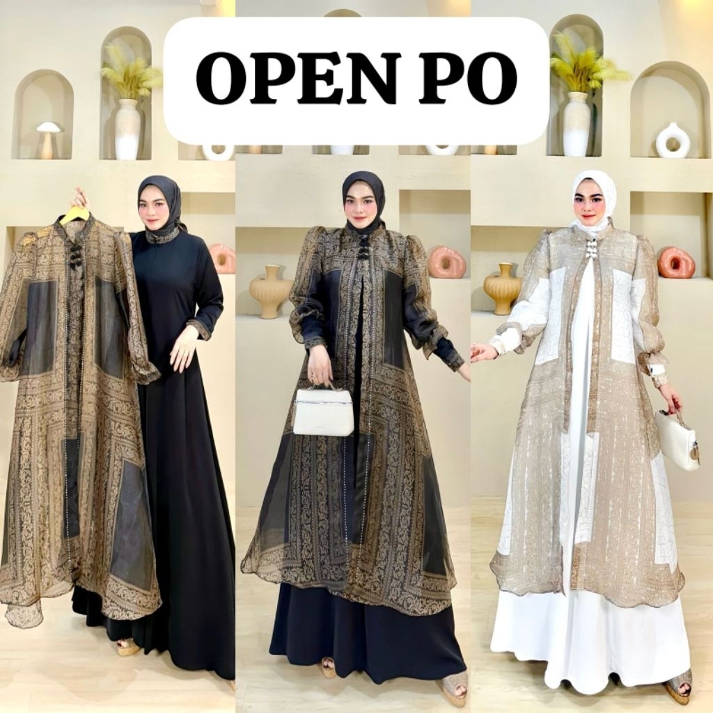 ZAHWA SET OUTER VOL II BY POPPY SYARI