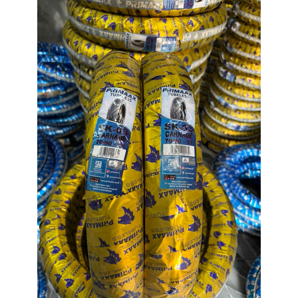 Primax Ban Tubeless SK-03 70/90 Ring 17