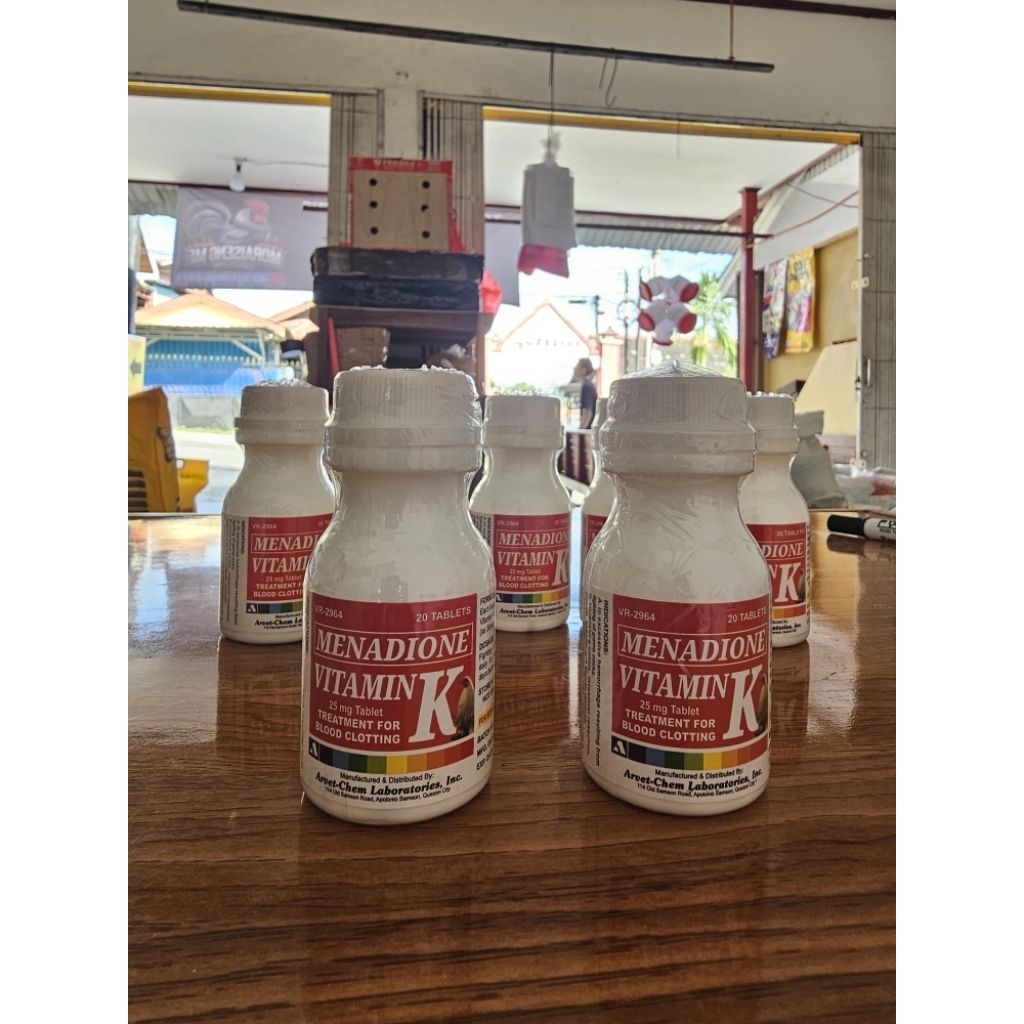 MENADION VITAMIN K ( Derby pill ) isi 20 kapsul
