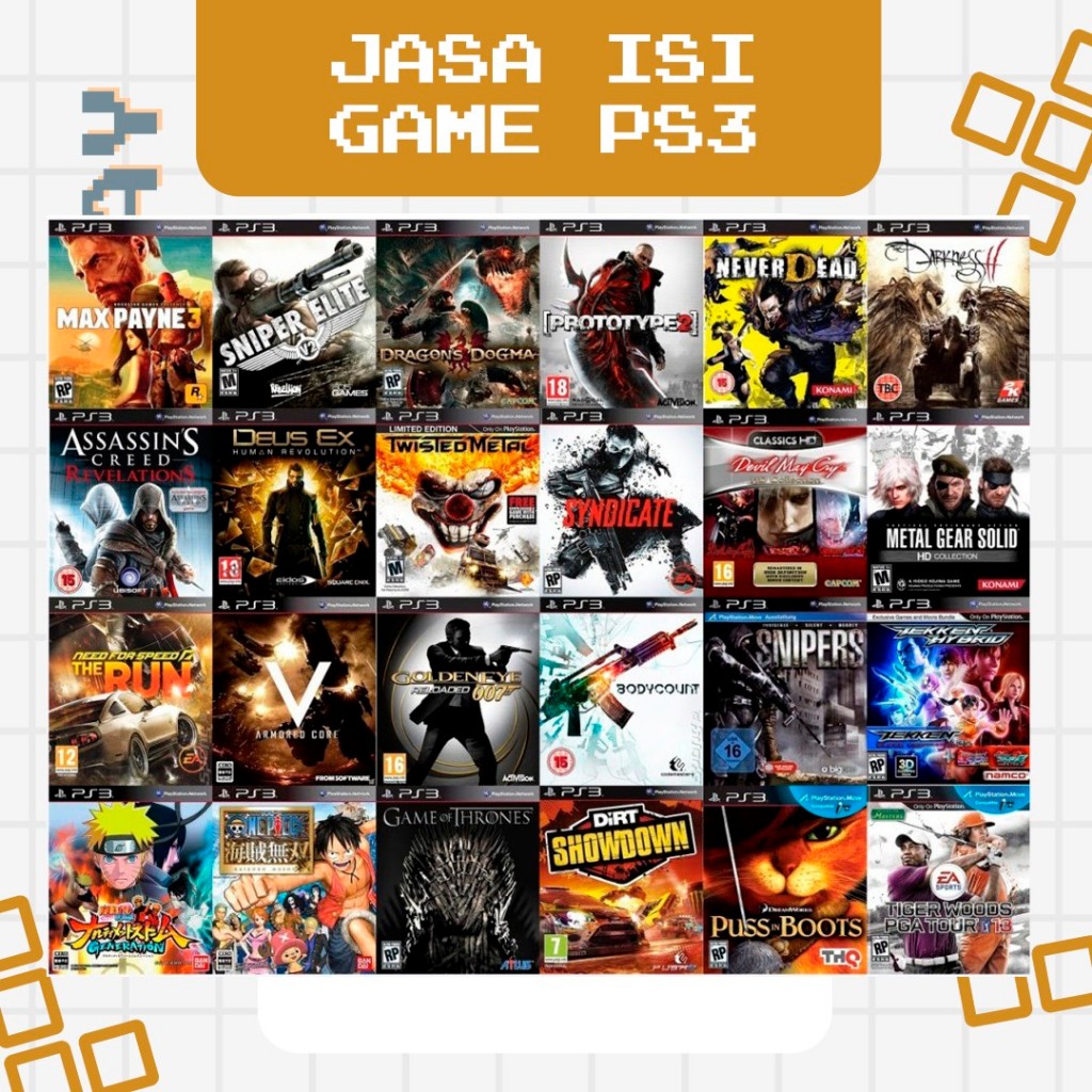 [GAMEPLAY][PS3] JASA ISI GAME PS3 BOGOR - DEPOK