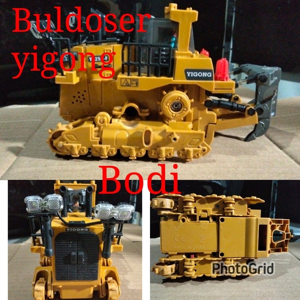 Bodi set rc buldoser yigong