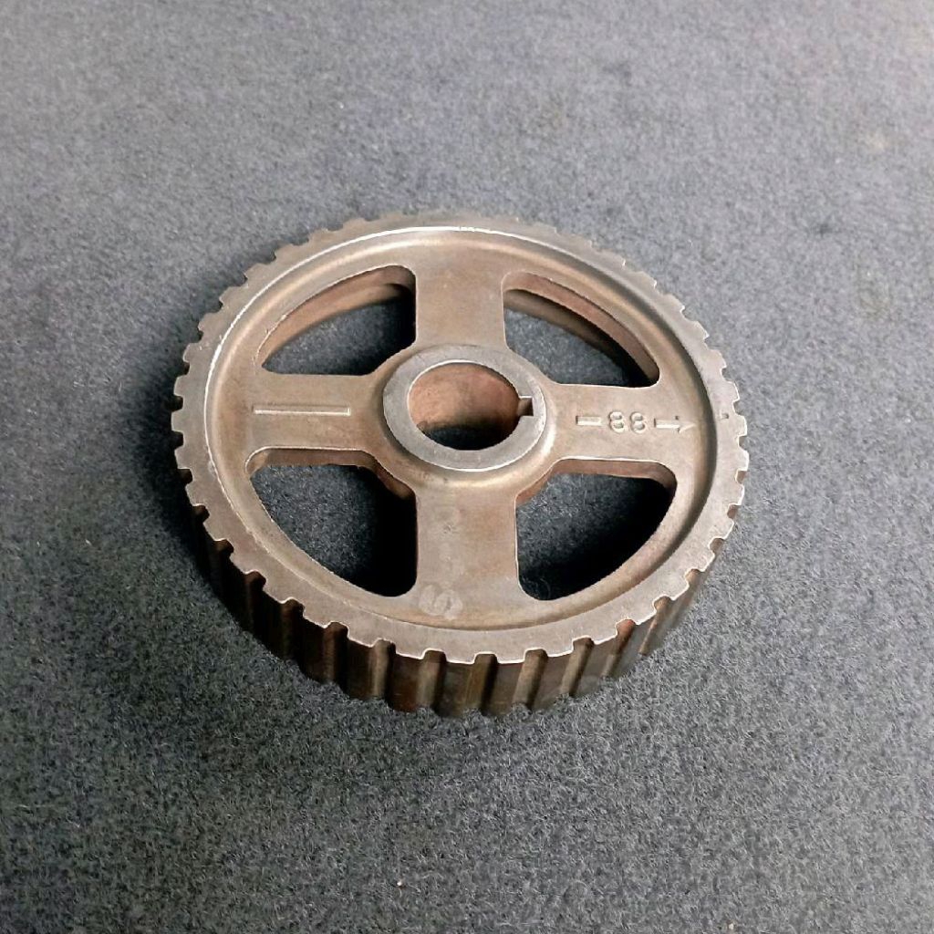 Pully Gear Gigi Sprocket Noken As Camshaft Mitsubishi L300 Kuda Diesel Original Copotan