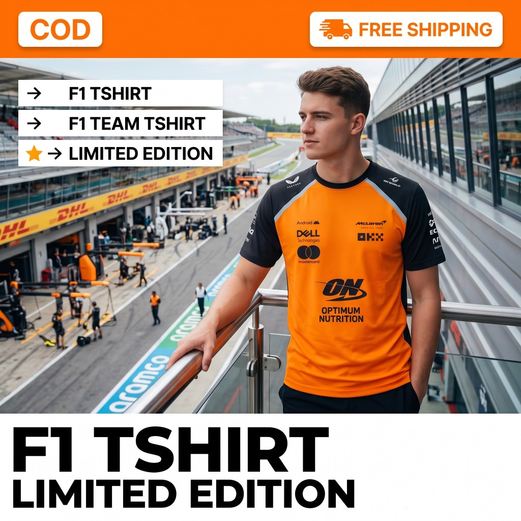 Tshirt McLaren F1 2025 Driver Shirt Formula 1