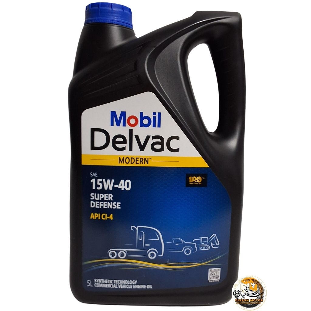 Oli Mobil Delvac 15W-40API CI-4  Diesel 5.Liter