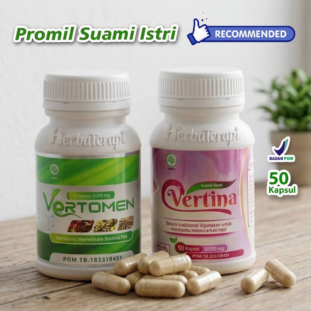 Paket promil VERTOMEN VERTINA Solusi Cepat Hamil Alami