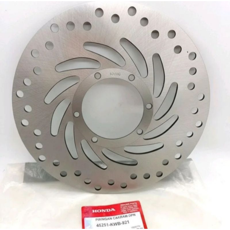 KWB) PIRINGAN CAKRAM DEPAN HONDA BLADE, SUPRA X 125 FI, REVO FI, REVO FI/ DICS BREAKER/ CAKRAM