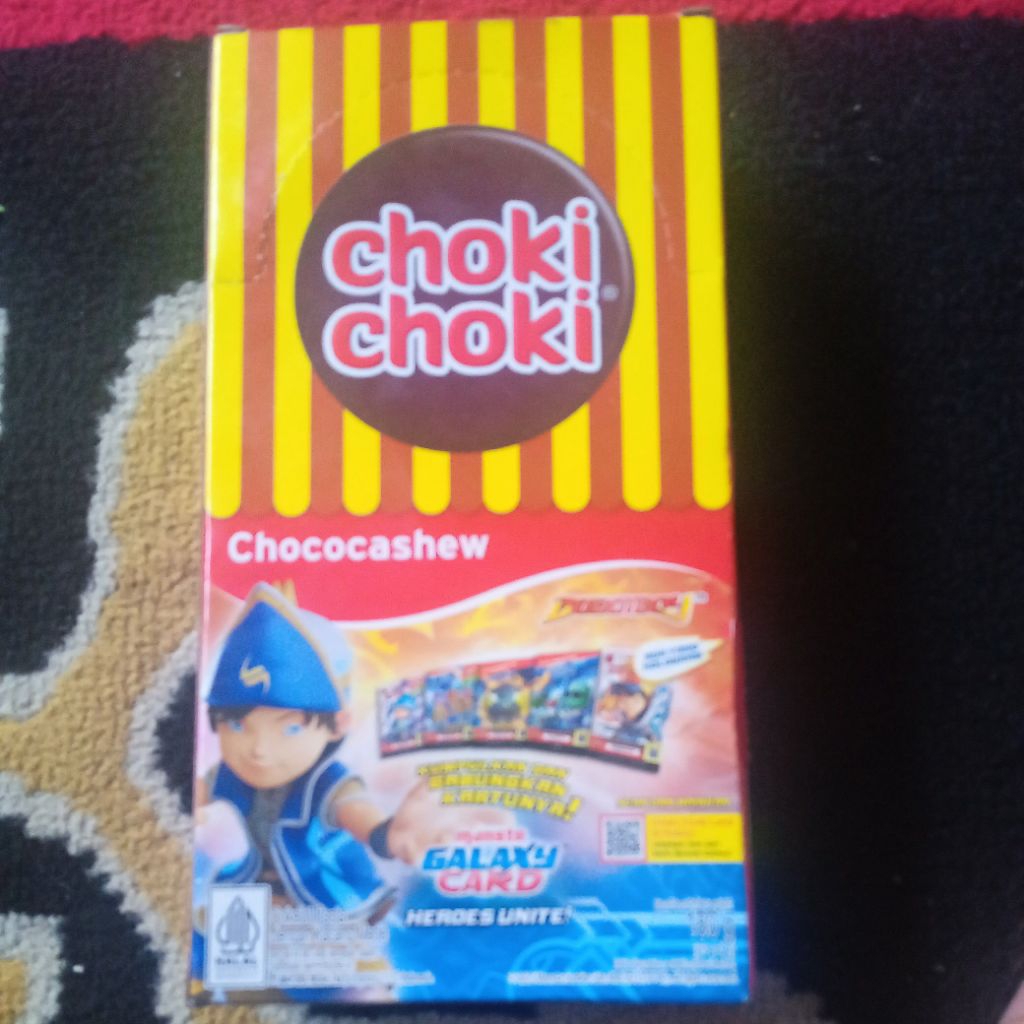 Coklat Choki Choki 1 dus plus kartu