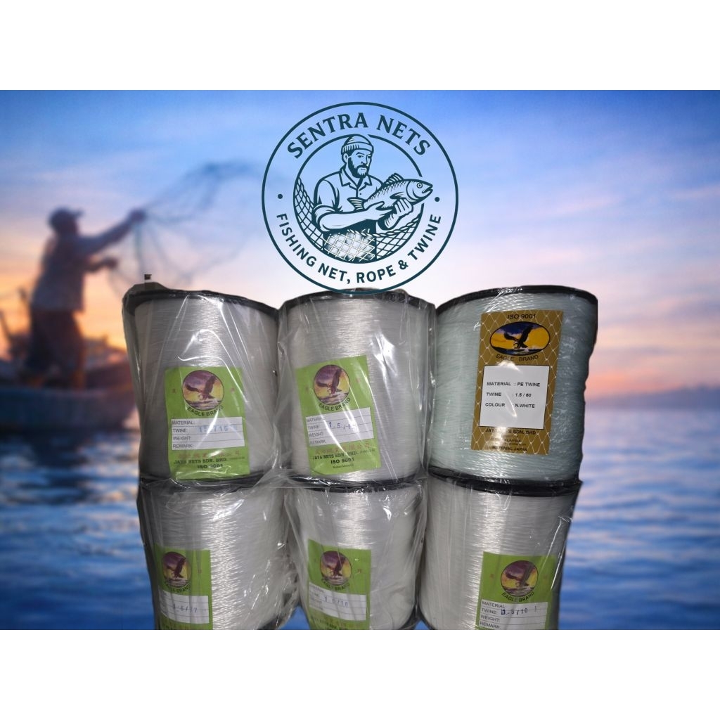 Tali jahit jaring milenium/jaring serat (1kg)