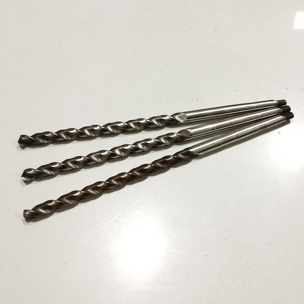 mata bor 12.5mm hss Dormer Brazil taper shank MT1 drill 12.5 mm bor besi cones kones bekas tajam