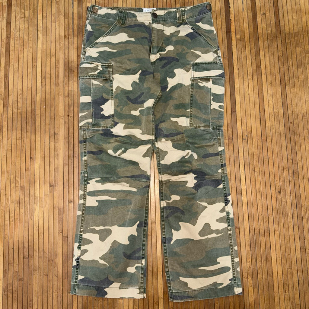 VINTAGE AVIREX USA ARMY UNIFORM OG 107 M65 FIELD CARGO PANTS buzz rickson alpha industries