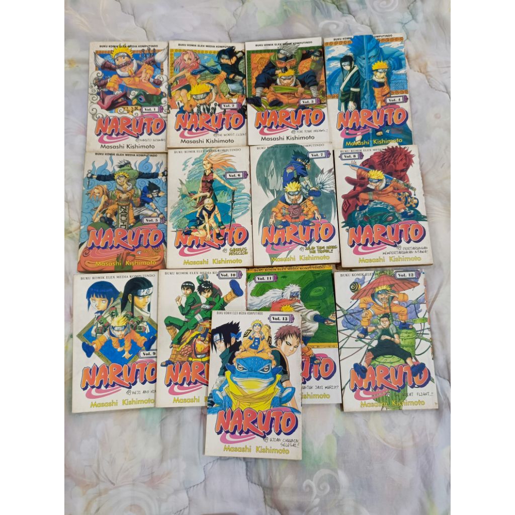 Komik Naruto 1-13 Kolpri