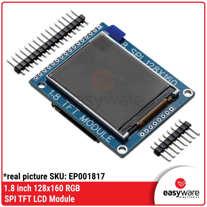 1.8 inch TFT LCD Module 128x60 RGB Serial SPI 128x160 LCD for Arduino