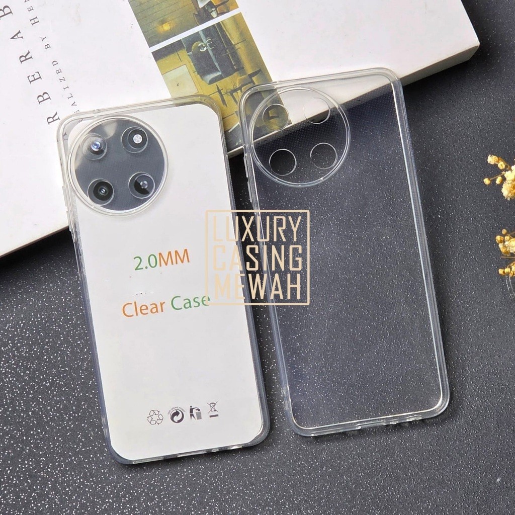 Case Realme 11 4G Realme 11 Pro Realme 11 Pro Plus Case Bening 2.0mm Softcase transparan for Realme 